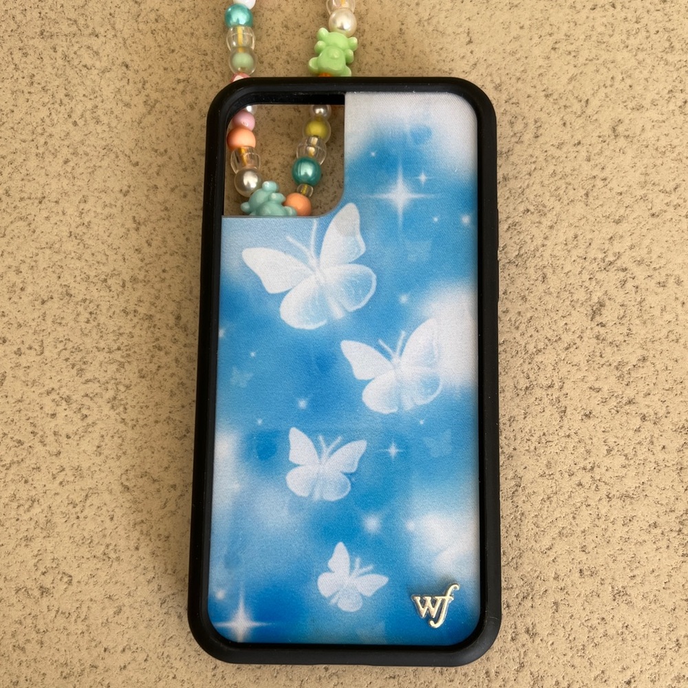 Buttery Wildflower phone case